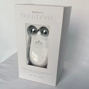 NuFace Trinity Pro Facial Device - White and Silver